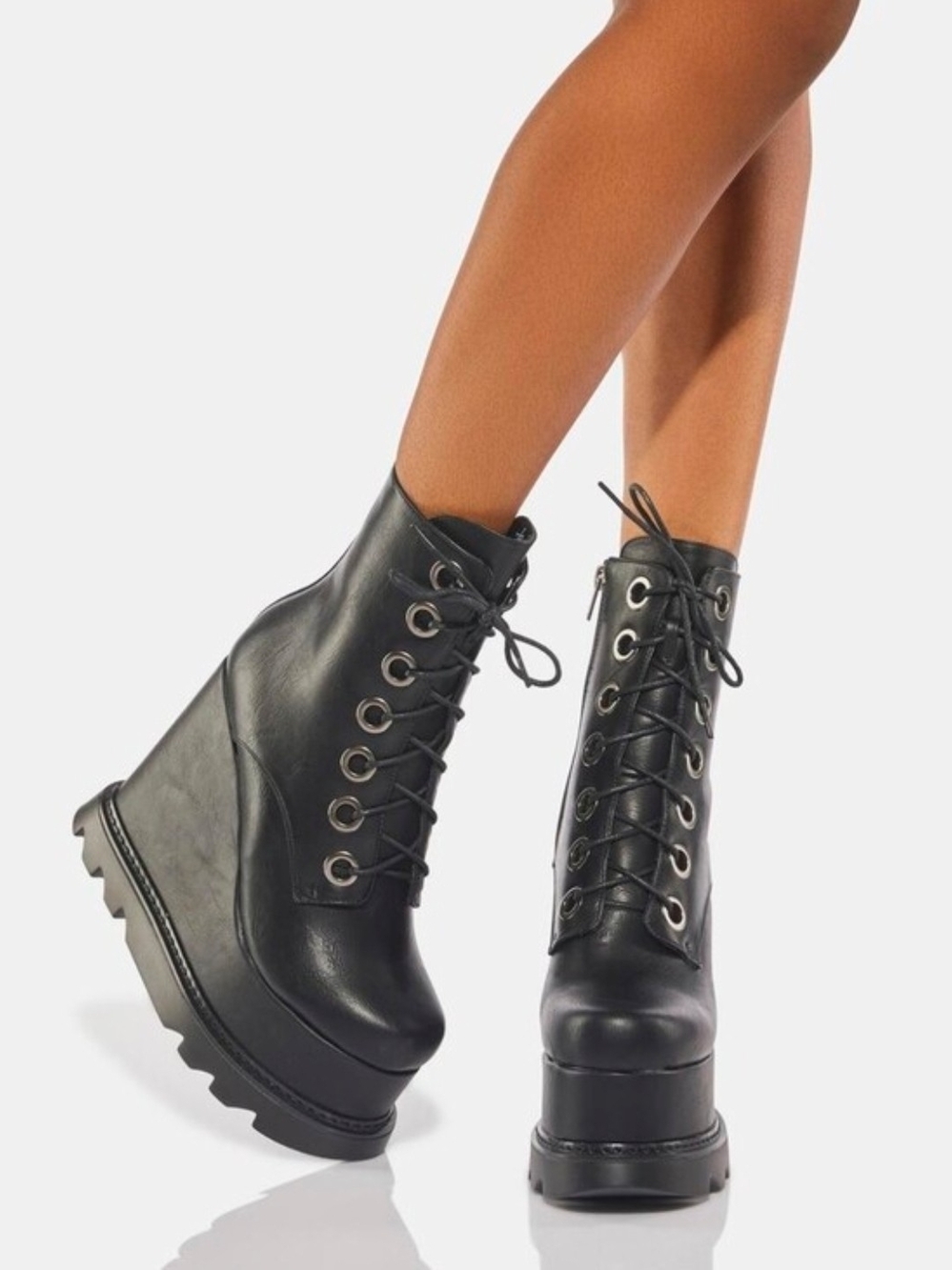 Dolls Kill Lamoda 3 Orphans Wedge Boots